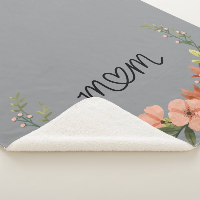 Couverture Sherpa Blanche-polaire Abstraite Sherpa (3/4)
