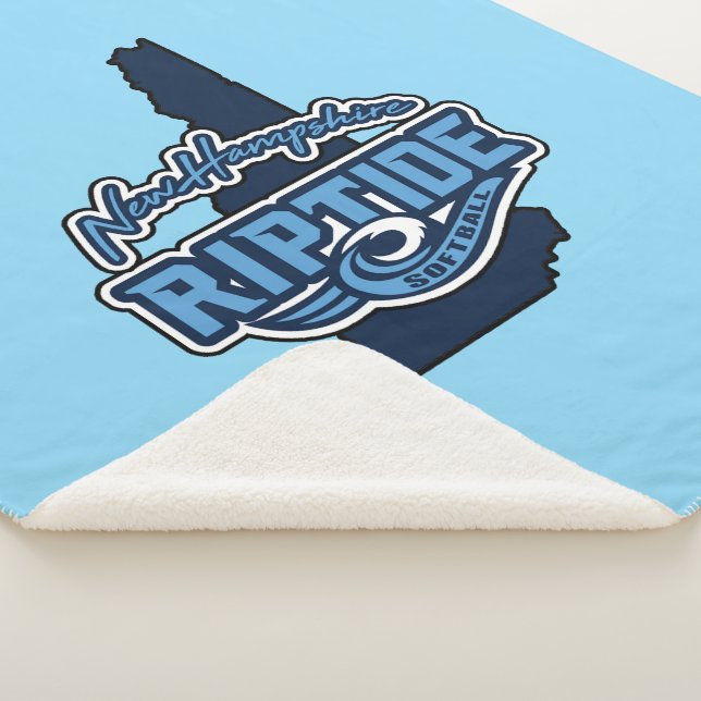 Couverture Sherpa Blanche Sherpa Fleece (3/4)