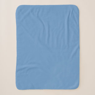 Couverture Sherpa Bleu-gris (Crayola) (couleur unie)