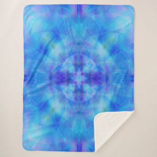 Couverture Sherpa Bleu Wings