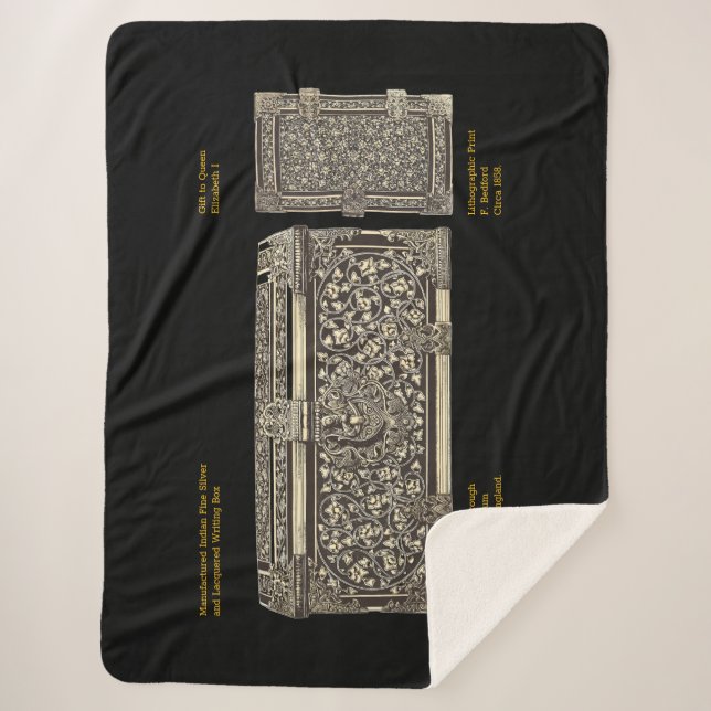 Couverture Sherpa Boite d'écriture ornée d'argent historique Sherpa  (Devant)