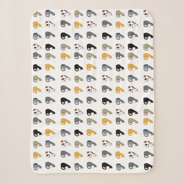 Couverture Sherpa Bol Kitty Cats (Devant)