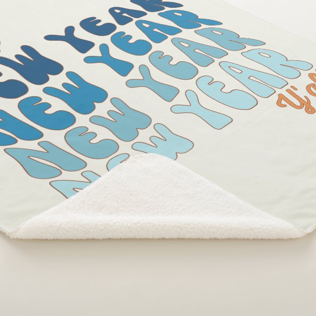 Couverture Sherpa Bonne année 2024 Y'all (3/4)