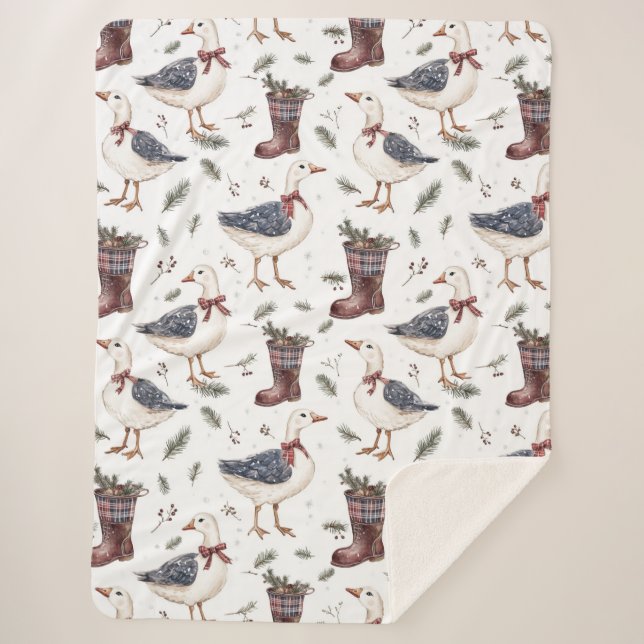 Couverture Sherpa Bottes de campagne Oie  (Devant)