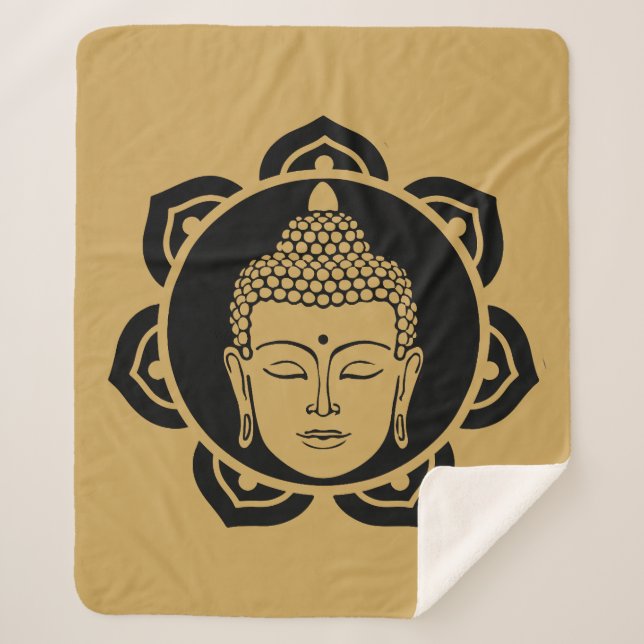 Couverture Sherpa Bouddha Vesak Bouddha Purnima Bouddha Day (Devant)