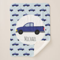 Boys Cube Blue Pickup Truck Cartographie Enfants