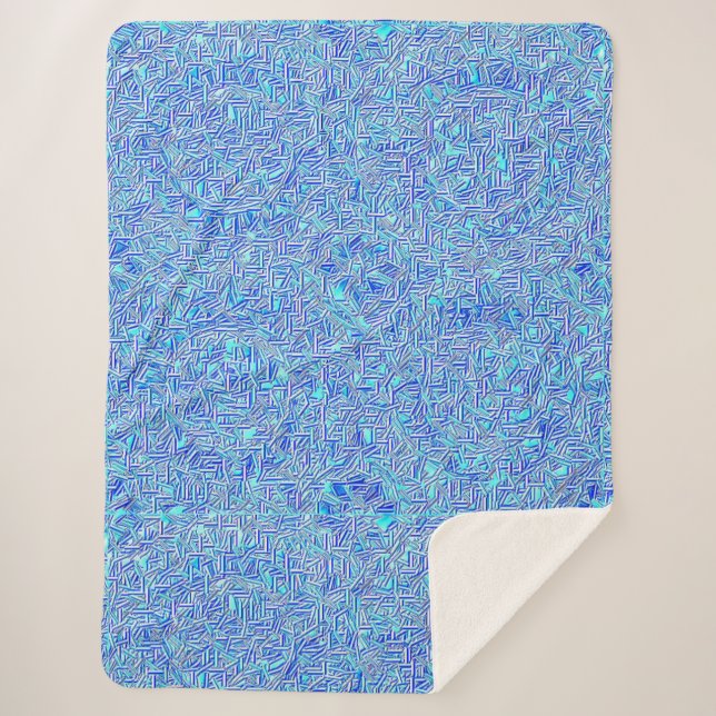 Couverture Sherpa Broken Kaleidoscope Sherpa Blanket (Devant)