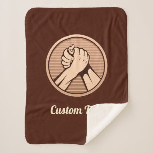 Couverture Sherpa Bronze