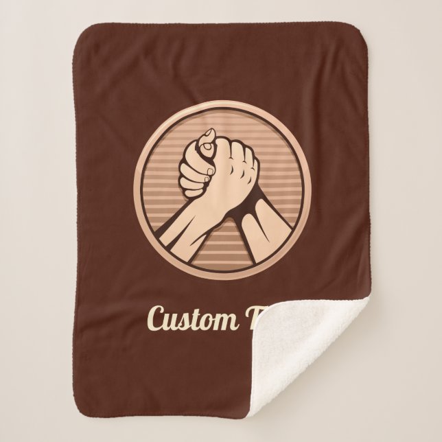 Couverture Sherpa Bronze (Devant)