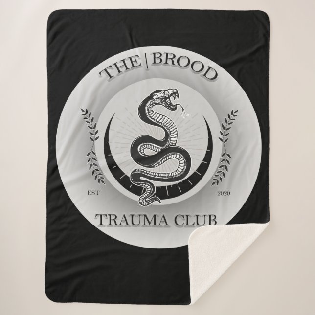 Couverture Sherpa Brood Brand Sherpa Blanket (Devant)