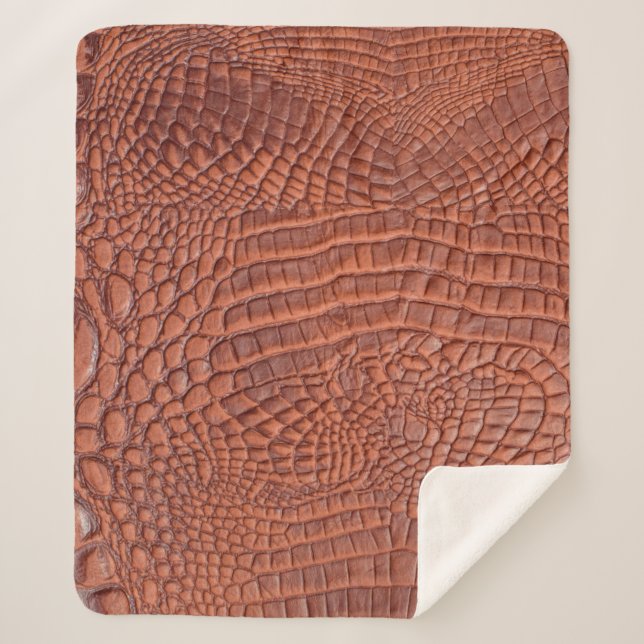 Couverture Sherpa Brown leather texture backgroundtexture,abstract,a (Devant)