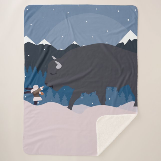 Couverture Sherpa Buffalo veut un bretzel (Devant)