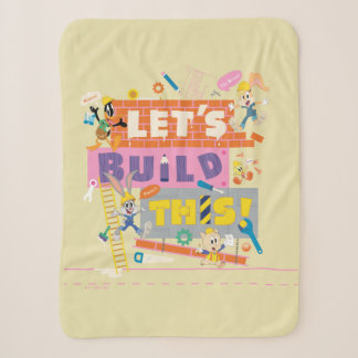 Couverture Sherpa BUGS BUNNY BUILDERS™| Chantier "Construisons ensem