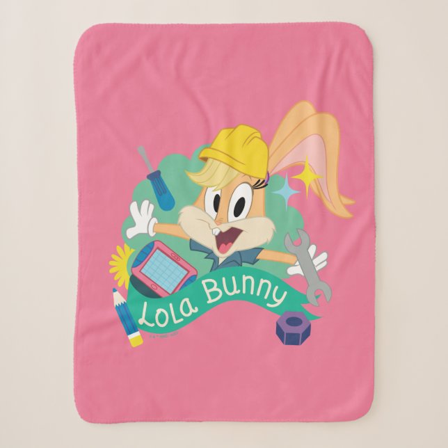Couverture Sherpa BUGS BUNNY BUILDERS™| Graphique du personnage Lola (Devant)