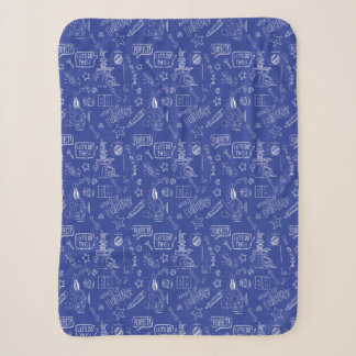 Couverture Sherpa BUGS BUNNY BUILDERS™| Motif de plan de croquis