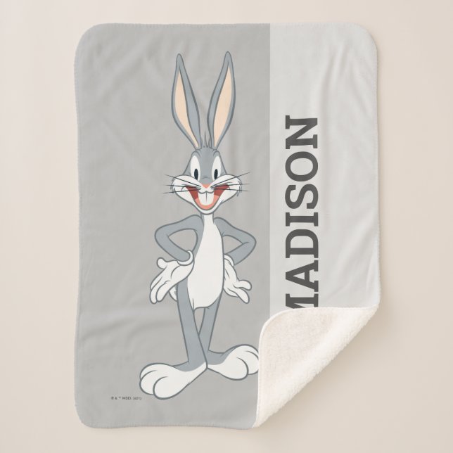 Couverture Sherpa BUGS BUNNY™ Standing (Devant)