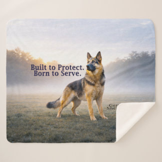 Couverture Sherpa Built to Protect German Shepherd
