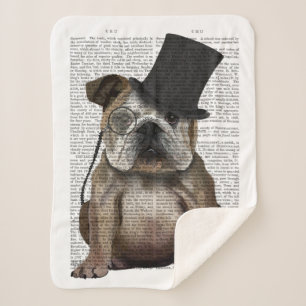 Couverture Sherpa Bulldog anglais, Hound officiel et Casquette