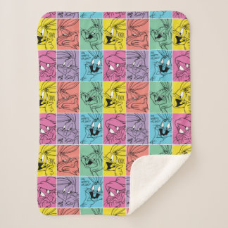Couverture Sherpa BUNNY™ - Expressions de blocs de couleur