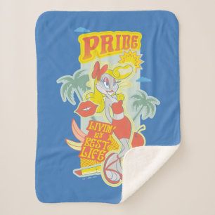 Couverture Sherpa BUNNY™ Pride - Livin' My Best Life