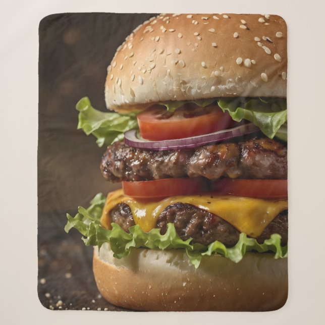 Couverture Sherpa Burger (Devant)
