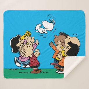 Couverture Sherpa cacahuètes   Amusement d'amis