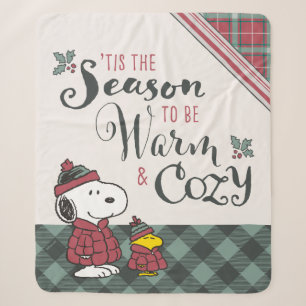Couverture Sherpa cacahuètes C'Est La Saison D'Être Cosy