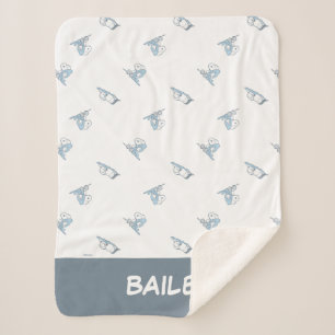 Couverture Sherpa cacahuètes   Snoopy Nap Time Motif