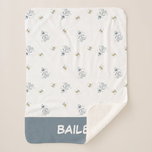 Couverture Sherpa cacahuètes   Snoopy & Woodstock Laughing Motif