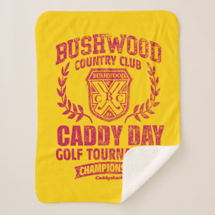 Couverture Sherpa Caddyshack Bushwood Country Club Caddy Day Golf