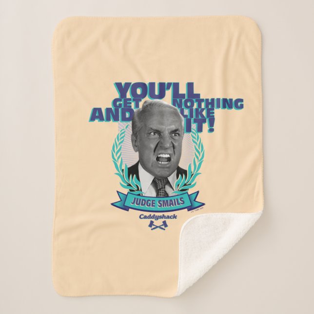 Couverture Sherpa Caddyshack | Vous n'obtiendrez rien et aimez ça (Devant)