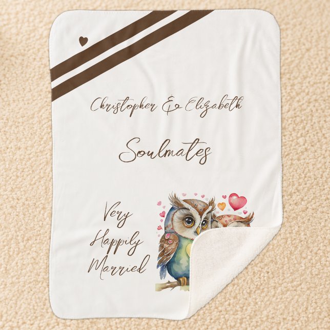 Couverture Sherpa Cadeau d'anniversaire de mariage pour mari âmes sœ (Créateur téléchargé)