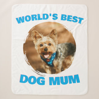 Couverture Sherpa Cadeau personnalisé minimal meilleur maman papa ch