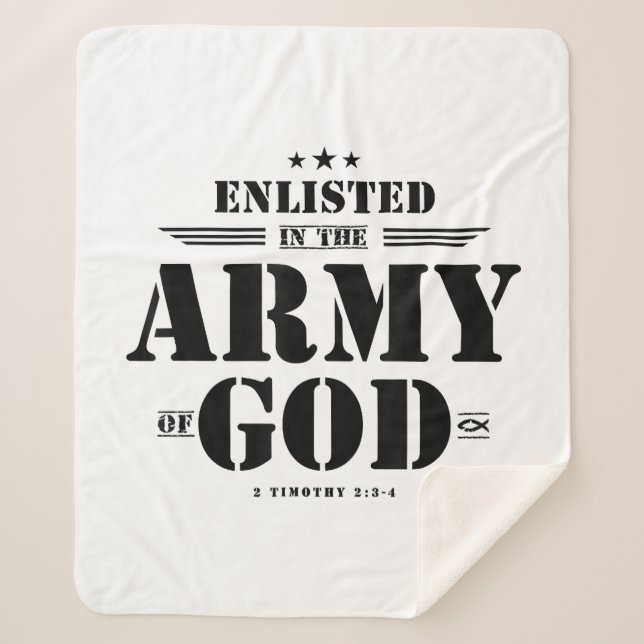 Couverture Sherpa Cadeaux chrétiens Bible verset biblique Écritures  (Devant)