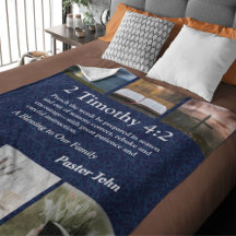 Cadeaux de Noël personnalisés pour les Pasteurs Bl