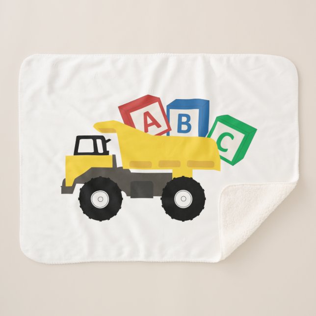 Couverture Sherpa Camions de construction de camions ABC Dump (Devant (Horizontal))