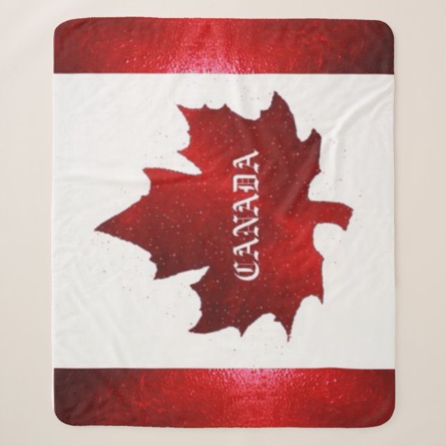 COUVERTURE SHERPA CANADA PRESQUE DRAPEAU (Devant)