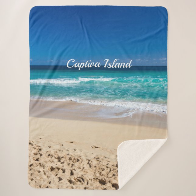 Couverture Sherpa Captiva Island (Devant)