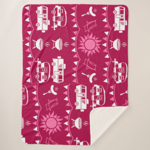 Couverture Sherpa Caravan Camping Maison Décor