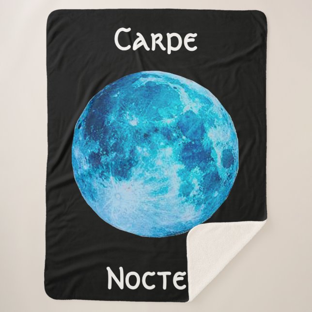 Couverture Sherpa Carpe Noctem (Devant)