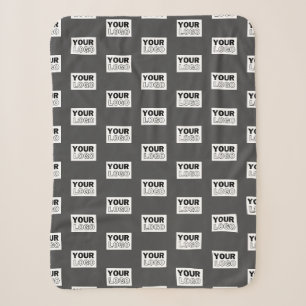 Couverture Sherpa Carrelage de votre logo de conception d'image ou d