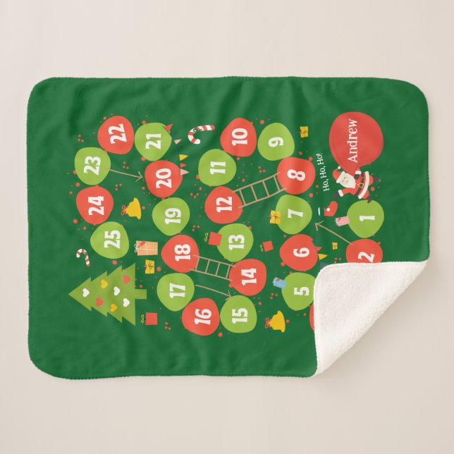 Couverture Sherpa Carte cadeau Sherpa BlanketDiapositives de jeu et  (Devant (Horizontal))