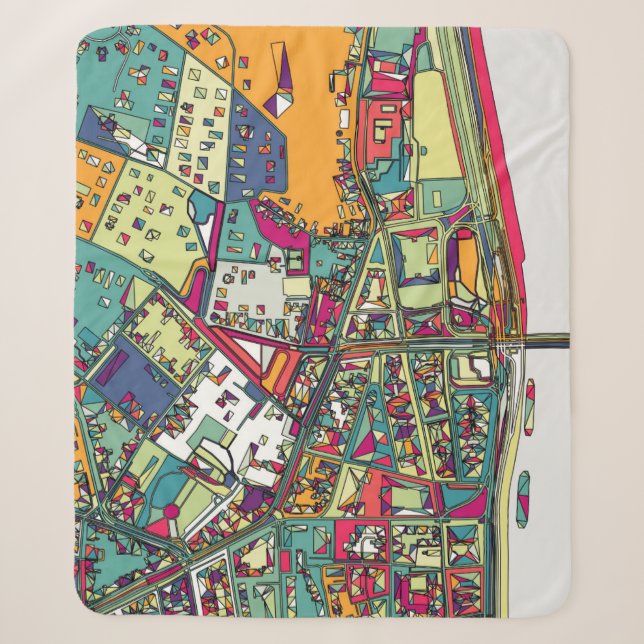 Couverture Sherpa Carte de ville de Budapest, Hongrie | (Devant)