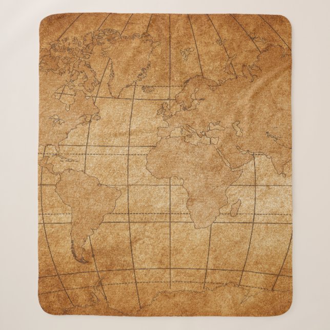 Couverture Sherpa carte du monde (Devant)