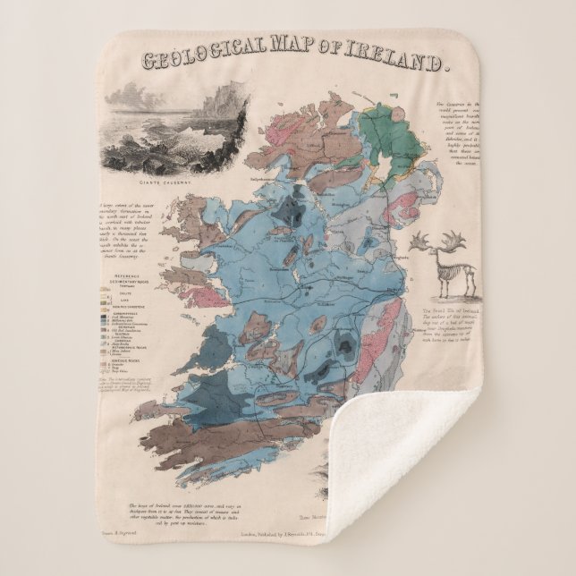 Couverture Sherpa Carte géologique de l'Irlande (Devant)