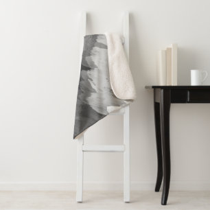 Couverture Sherpa Cascade de l'aquarelle, nature 3