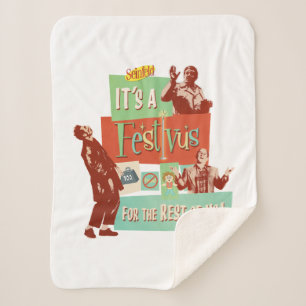 Couverture Sherpa C'est une Festivus pour le reste d'entre nous