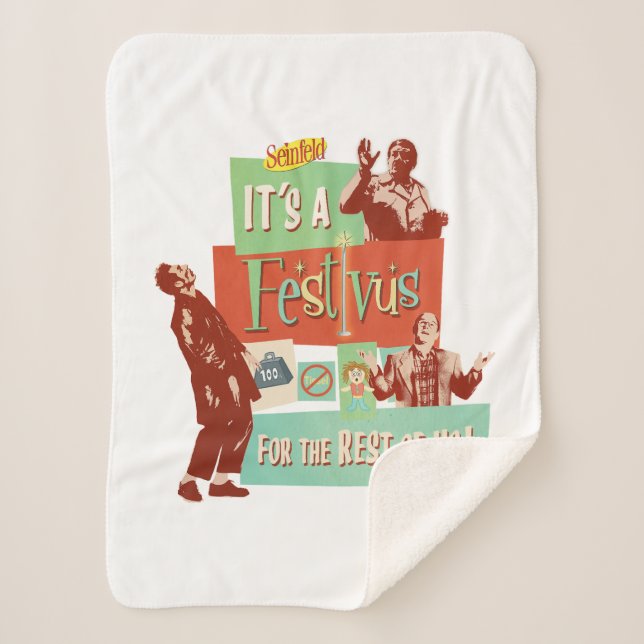 Couverture Sherpa C'est une Festivus pour le reste d'entre nous (Devant)