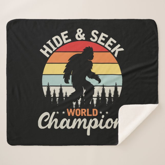 Couverture Sherpa Champion du Monde de Cache-Cache de Bigfoot (Devant (Horizontal))