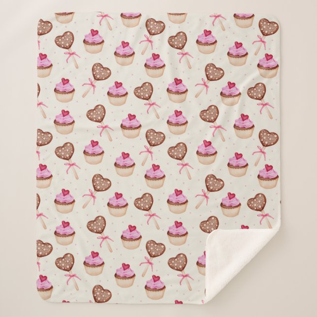 Couverture Sherpa Charcuterie Sherpa Blanket (Devant)